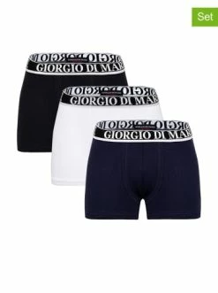 Top 10 ⭐ Wäsche GIORGIO DI MARE 3er-Set: Boxershorts In Dunkelblau/ Weiß/ Schwarz Günstig Kaufen 🔥