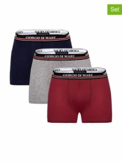 Top 10 🔔 Wäsche GIORGIO DI MARE 3er-Set: Boxershorts In Schwarz/ Grau/ Bordeaux Günstig Kaufen 🎉