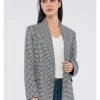 Blitzangebot 😍 Große Größen GIORGIO DI MARE Blazer In Weiß/ Schwarz Günstig Kaufen ⭐