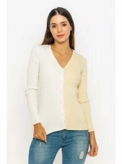 Bestes Angebot 🛒 Große Größen GIORGIO DI MARE Cardigan In Beige/ Creme Günstig Kaufen ✨