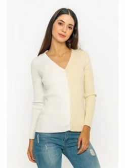 Bestes Angebot 🛒 Große Größen GIORGIO DI MARE Cardigan In Beige/ Creme Günstig Kaufen ✨ -Giorgio Di Mare Shop giorgio di mare cardigan in beige creme 3