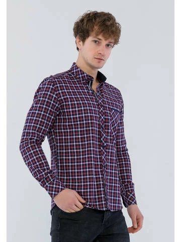 Aktion ✔️ Hemden GIORGIO DI MARE Hemd In Dunkelblau/ Rot/ Bunt Günstig Kaufen 😀 5 Aktion ✔️ Hemden GIORGIO DI MARE Hemd In Dunkelblau/ Rot/ Bunt Günstig Kaufen 😀 – Bild 3