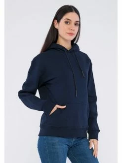 Auslauf ✨ Sweatshirts & Sweatjacken GIORGIO DI MARE Hoodie In Dunkelblau Günstig Kaufen ✨ -Giorgio Di Mare Shop giorgio di mare hoodie in dunkelblau 2