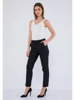 Rabatt 😍 Große Größen GIORGIO DI MARE Hose In Schwarz Günstig Kaufen 🌟 -Giorgio Di Mare Shop giorgio di mare hose in schwarz 2