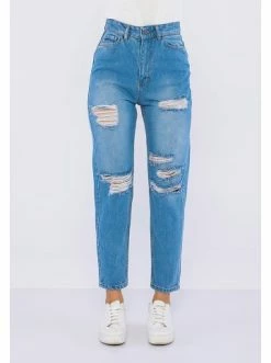 Beste Bewertungen von 🥰 Große Größen GIORGIO DI MARE 👖 Jeans - Mom Fit - In Hellblau Günstig Kaufen 👏