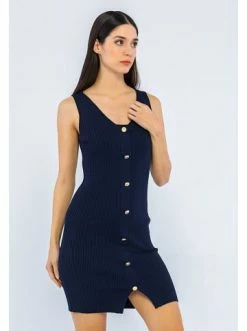 Besorgen 🔥 Große Größen GIORGIO DI MARE Kleid In Dunkelblau Günstig Kaufen 👏 -Giorgio Di Mare Shop giorgio di mare kleid in dunkelblau 4