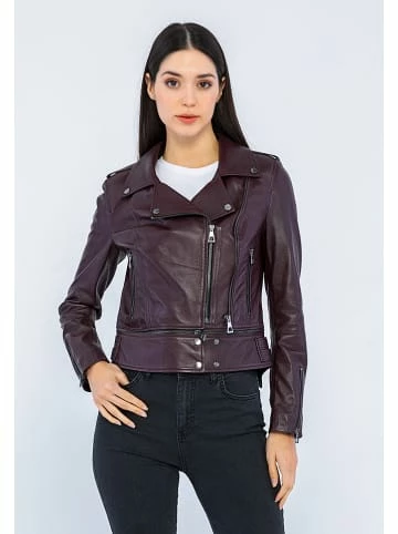 Blitzangebot 🛒 Jacken & Mäntel GIORGIO DI MARE Lederjacke In Aubergine Günstig Kaufen ✨ 4 Blitzangebot 🛒 Jacken & Mäntel GIORGIO DI MARE Lederjacke In Aubergine Günstig Kaufen ✨ – Bild 2