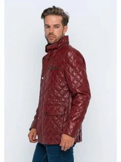 Angebote 😉 Jacken & Mäntel GIORGIO DI MARE Lederjacke In Bordeaux Günstig Kaufen 💯 -Giorgio Di Mare Shop giorgio di mare lederjacke in bordeaux 2