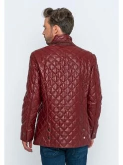 Angebote 😉 Jacken & Mäntel GIORGIO DI MARE Lederjacke In Bordeaux Günstig Kaufen 💯 -Giorgio Di Mare Shop giorgio di mare lederjacke in bordeaux 4