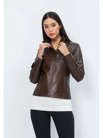 Schlussverkauf ✨ Jacken & Mäntel GIORGIO DI MARE Lederjacke In Braun Günstig Kaufen 🧨 4 Schlussverkauf ✨ Jacken & Mäntel GIORGIO DI MARE Lederjacke In Braun Günstig Kaufen 🧨 – Bild 2