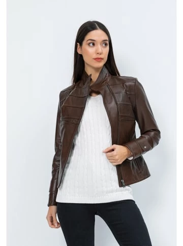 Schlussverkauf ✨ Jacken & Mäntel GIORGIO DI MARE Lederjacke In Braun Günstig Kaufen 🧨 6 Schlussverkauf ✨ Jacken & Mäntel GIORGIO DI MARE Lederjacke In Braun Günstig Kaufen 🧨 – Bild 4