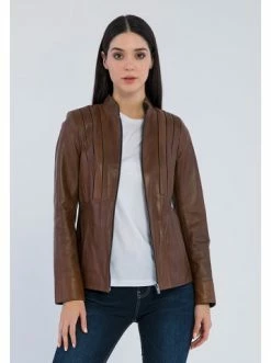 Top 10 👏 Jacken & Mäntel GIORGIO DI MARE Lederjacke In Braun Günstig Kaufen 😀