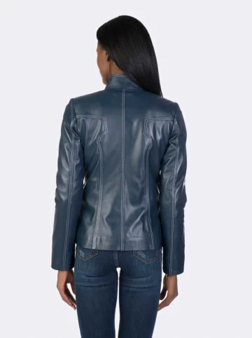 Budget 🎁 Jacken & Mäntel GIORGIO DI MARE Lederjacke In Dunkelblau Günstig Kaufen ✨ 13 Budget 🎁 Jacken & Mäntel GIORGIO DI MARE Lederjacke In Dunkelblau Günstig Kaufen ✨ – Bild 11