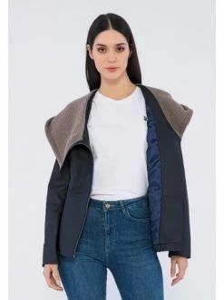 Bestes Angebot 🎁 Jacken & Mäntel GIORGIO DI MARE Lederjacke In Dunkelblau Günstig Kaufen 😉