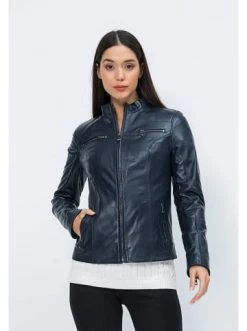 Beste Bewertungen von 👏 Jacken & Mäntel GIORGIO DI MARE Lederjacke In Dunkelblau Günstig Kaufen ❤️ -Giorgio Di Mare Shop giorgio di mare lederjacke in dunkelblau 32