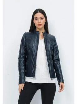 Beste Bewertungen von 👏 Jacken & Mäntel GIORGIO DI MARE Lederjacke In Dunkelblau Günstig Kaufen ❤️ -Giorgio Di Mare Shop giorgio di mare lederjacke in dunkelblau 33