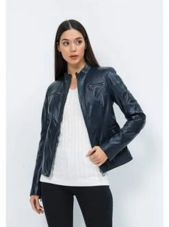 Beste Bewertungen von 👏 Jacken & Mäntel GIORGIO DI MARE Lederjacke In Dunkelblau Günstig Kaufen ❤️ -Giorgio Di Mare Shop giorgio di mare lederjacke in dunkelblau 34