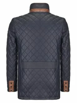 Besorgen 😍 Jacken & Mäntel GIORGIO DI MARE Lederjacke In Dunkelblau Günstig Kaufen 😀 -Giorgio Di Mare Shop giorgio di mare lederjacke in dunkelblau 50