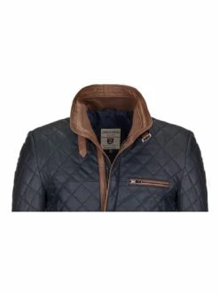 Besorgen 😍 Jacken & Mäntel GIORGIO DI MARE Lederjacke In Dunkelblau Günstig Kaufen 😀 -Giorgio Di Mare Shop giorgio di mare lederjacke in dunkelblau 51