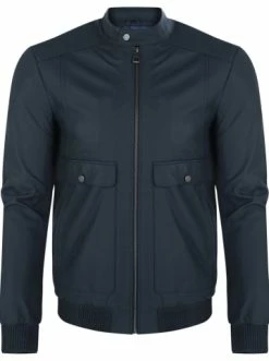 Bester Verkauf 🎁 Jacken & Mäntel GIORGIO DI MARE Lederjacke In Dunkelblau Günstig Kaufen ✨ -Giorgio Di Mare Shop giorgio di mare lederjacke in dunkelblau 54