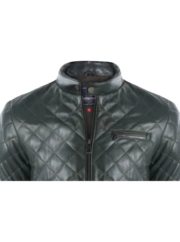 Aktion ✨ Jacken & Mäntel GIORGIO DI MARE Lederjacke In Grün Günstig Kaufen 😀 6 Aktion ✨ Jacken & Mäntel GIORGIO DI MARE Lederjacke In Grün Günstig Kaufen 😀 – Bild 4