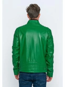 Bester Verkauf 😉 Jacken & Mäntel GIORGIO DI MARE Lederjacke In Grün Günstig Kaufen ⌛ -Giorgio Di Mare Shop giorgio di mare lederjacke in grun 9