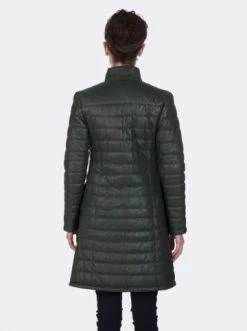 Bestes Angebot 🥰 Jacken & Mäntel GIORGIO DI MARE Ledermantel In Grün Günstig Kaufen 😍 -Giorgio Di Mare Shop giorgio di mare ledermantel in grun 2