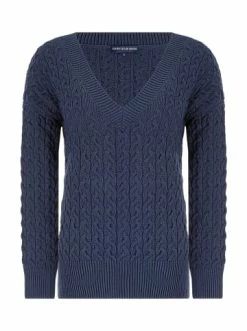 Blitzangebot 💯 Pullover & Cardigans GIORGIO DI MARE Pullover In Dunkelblau Günstig Kaufen 🤩