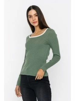 Blitzangebot 😉 Pullover & Cardigans GIORGIO DI MARE Pullover In Grün Günstig Kaufen 👍 -Giorgio Di Mare Shop giorgio di mare pullover in grun 2