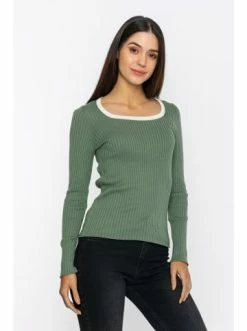 Blitzangebot 😉 Pullover & Cardigans GIORGIO DI MARE Pullover In Grün Günstig Kaufen 👍 -Giorgio Di Mare Shop giorgio di mare pullover in grun 3