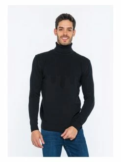 Top 10 🎁 Pullover & Cardigans GIORGIO DI MARE Rollkragenpullover In Schwarz Günstig Kaufen 🎁
