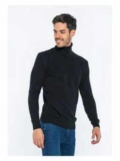 Top 10 🎁 Pullover & Cardigans GIORGIO DI MARE Rollkragenpullover In Schwarz Günstig Kaufen 🎁 -Giorgio Di Mare Shop giorgio di mare rollkragenpullover in schwarz 3