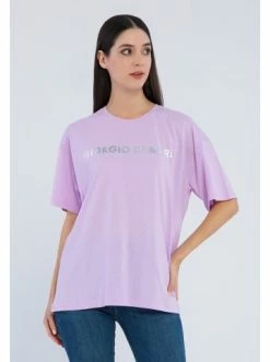 Angebote 👏 Große Größen GIORGIO DI MARE 👚 Shirt In Lila Günstig Kaufen 🔥