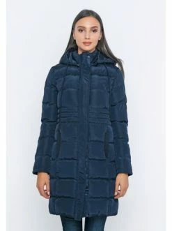 Aktion 🧨 Jacken & Mäntel GIORGIO DI MARE Steppmantel In Dunkelblau Günstig Kaufen 🧨