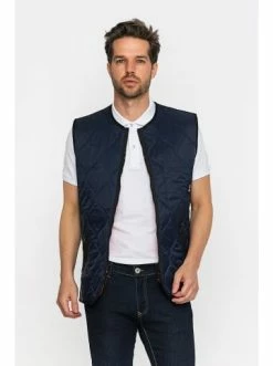 Neu 👏 Jacken & Mäntel GIORGIO DI MARE Weste In Dunkelblau Günstig Kaufen ✨