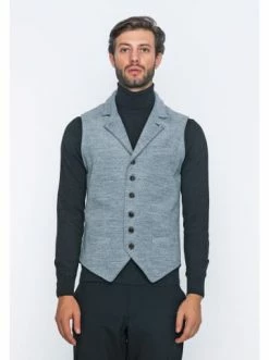 Bestes Angebot ⌛ Jacken & Mäntel GIORGIO DI MARE Weste In Grau Günstig Kaufen 🤩