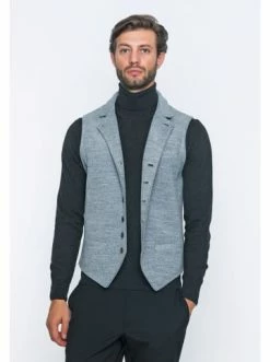 Bestes Angebot ⌛ Jacken & Mäntel GIORGIO DI MARE Weste In Grau Günstig Kaufen 🤩 -Giorgio Di Mare Shop giorgio di mare weste in grau 7