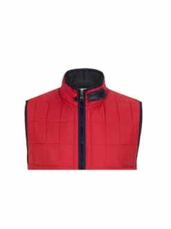 Blitzangebot ✨ Jacken & Mäntel GIORGIO DI MARE Weste In Rot Günstig Kaufen ✨ -Giorgio Di Mare Shop giorgio di mare weste in rot 1