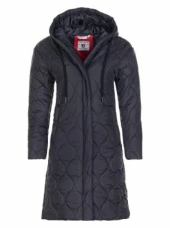 Besorgen ❤️ Große Größen GIORGIO DI MARE Wintermantel In Schwarz Günstig Kaufen ❤️